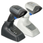 2 handheld barcode scanners