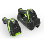 2 handheld scanners 1 in charger