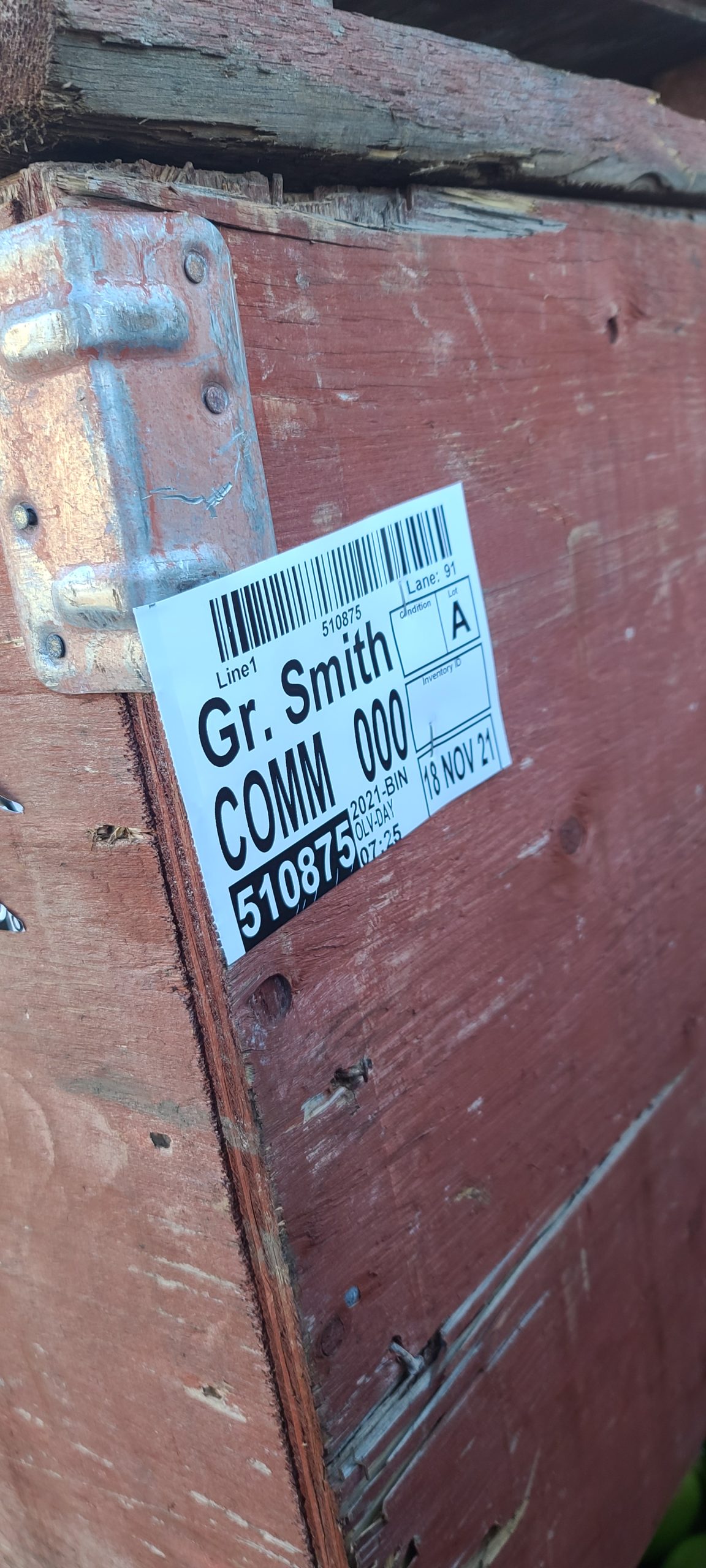 IBC Bin Tags