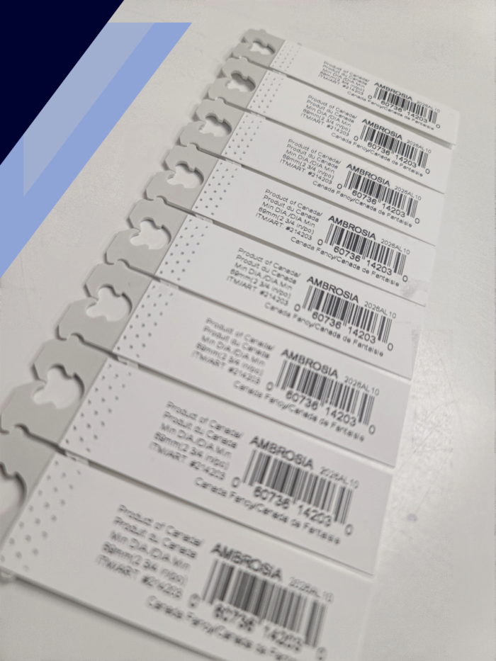 kwiklok label closure
