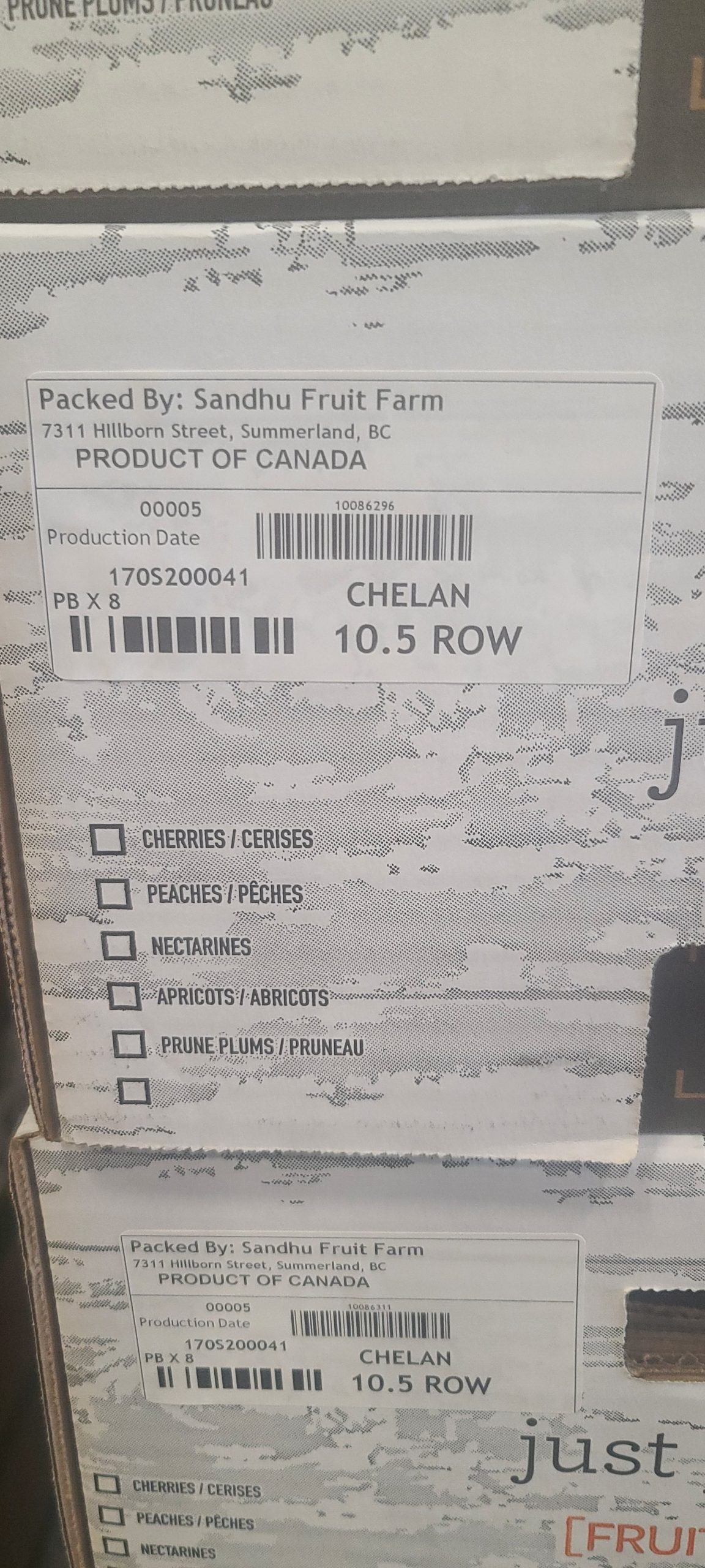 Printed Direct Thermal Label