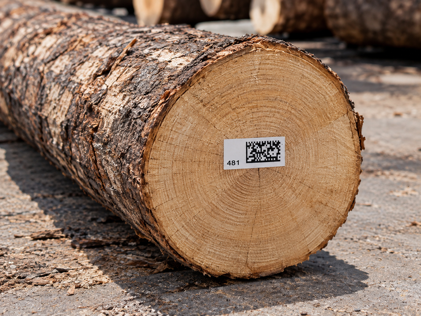 sawmill bar code